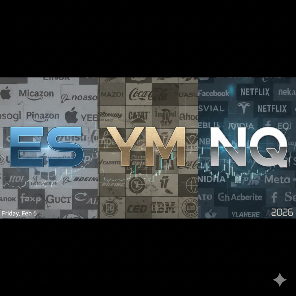 نمونه ترید روی شاخص ها