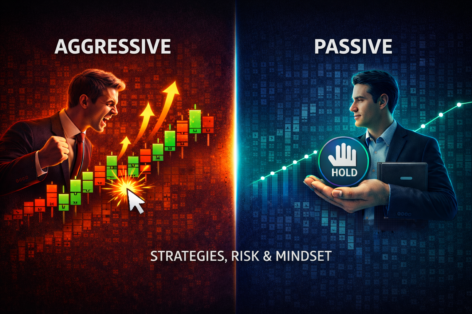 اگرسیو (Aggressive) و پسیو (passive)