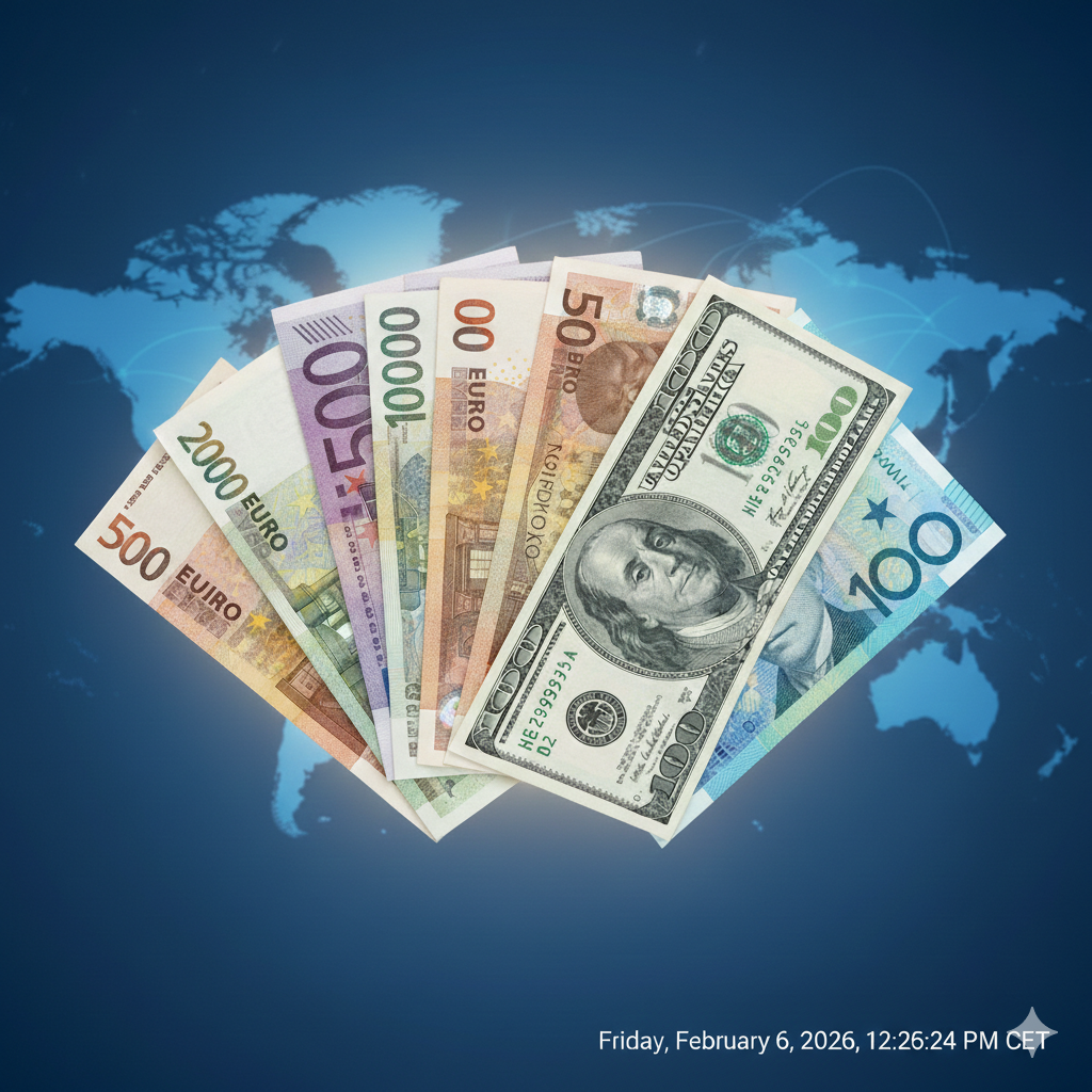 نمونه ترید روی ارزهای ماژور (FX)