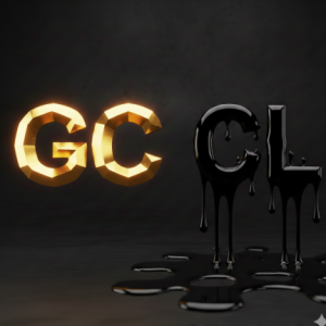 لوگوی گروه از نمونه ترید روی طلا و نفت